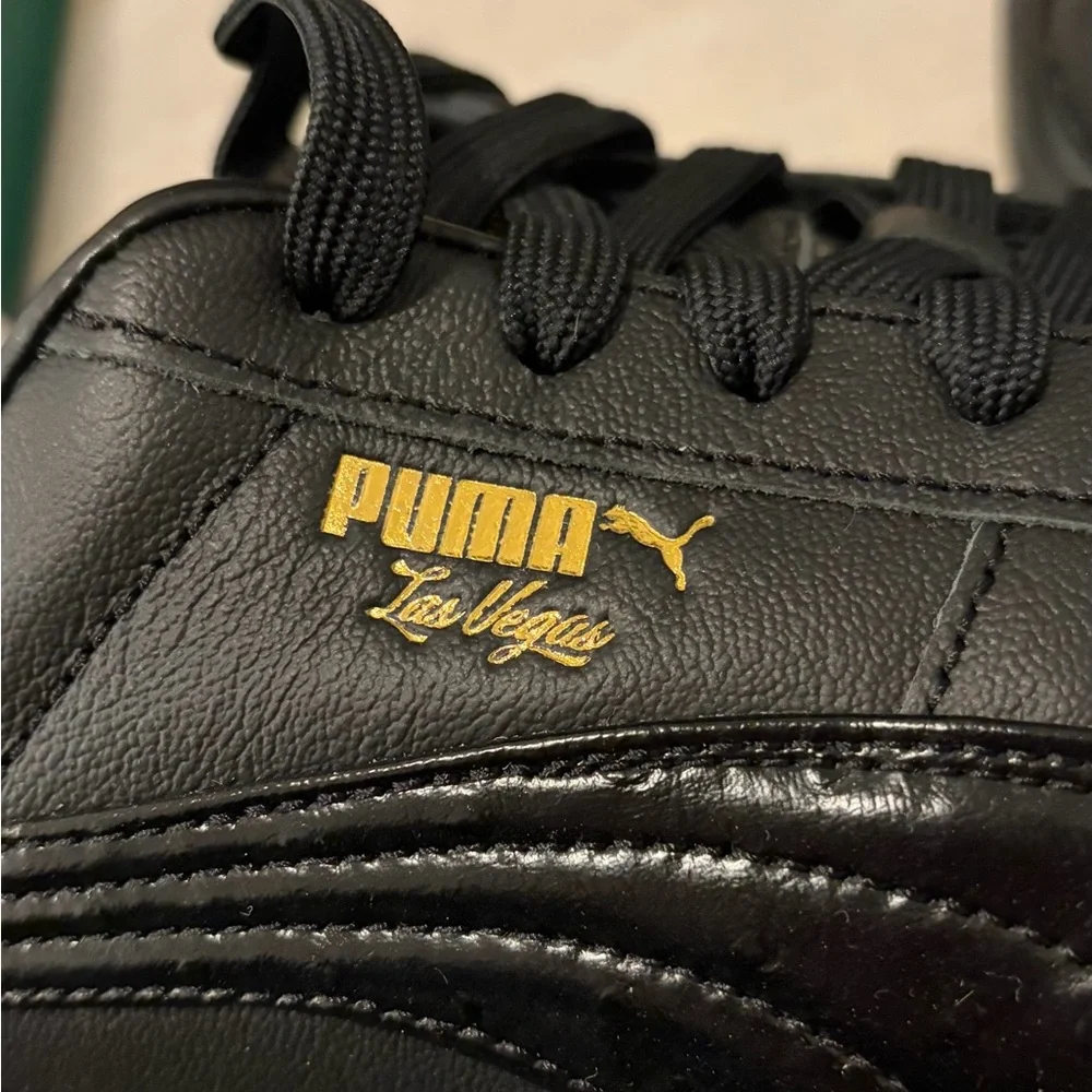 Puma GV Las Vegas Flagship Black-Puma Team Gold - Picture 2 of 6